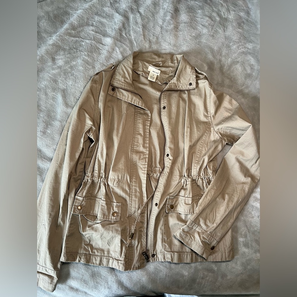 Wet Seal Cinched Waist Jacket